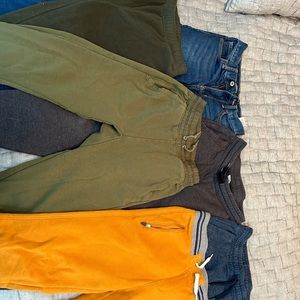 Lot of 6 boys pants, size 10/12